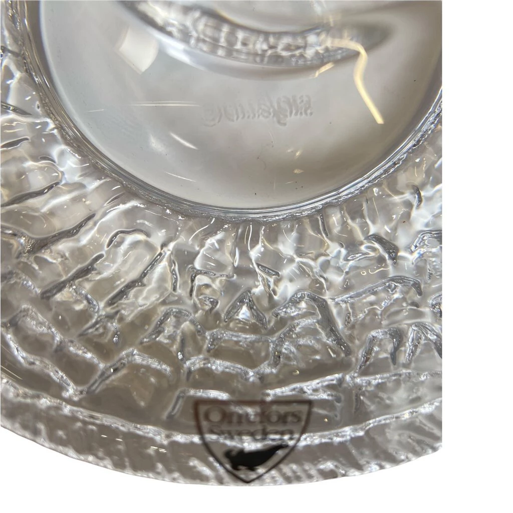 HausOfRex Orrefors Trio Of Votive Candleholders Looking Playing Loving 3 HausOfRex Orrefors Trio Of Votive Candleholders Looking Playing Loving