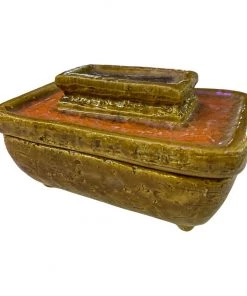 HausOfRex Mid Century Modern Italian Trinket Box Looking Playing Loving