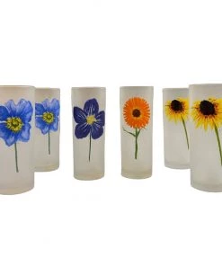 Looking Playing Loving Dartington Highballs (6) Made In France