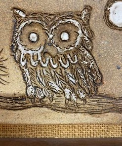 HausOfRex California Studio PotteryOwl - Artist SIgned Looking Playing Loving