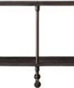 HausOfRex Living Dutch Industrial Rust Metal Console Table
