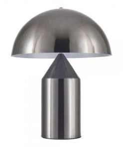 HausOfRex Lighting Dom Table Lamp Nickel