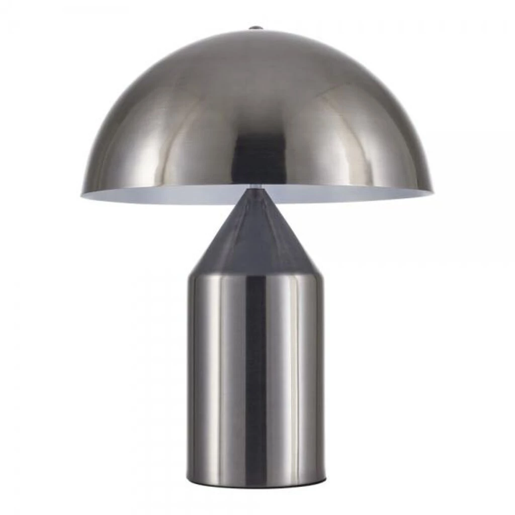 HausOfRex Lighting Dom Table Lamp Nickel 1 HausOfRex Lighting Dom Table Lamp Nickel
