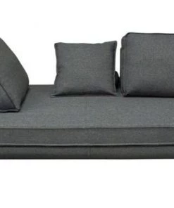 HausOfRex TRENT LOUNGE SEATING PLATFORMS W/MOVEABLE BACKREST SUPPORTS - GREY FABRIC