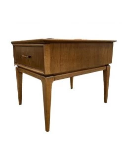 HausOfRex Mid Century Walnut Side Table