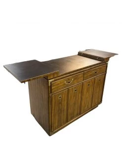 HausOfRex Vintage Drexel Dark Oak Bar/Server