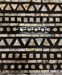 HausOfRex Mother Of Pearl Cabinet Living