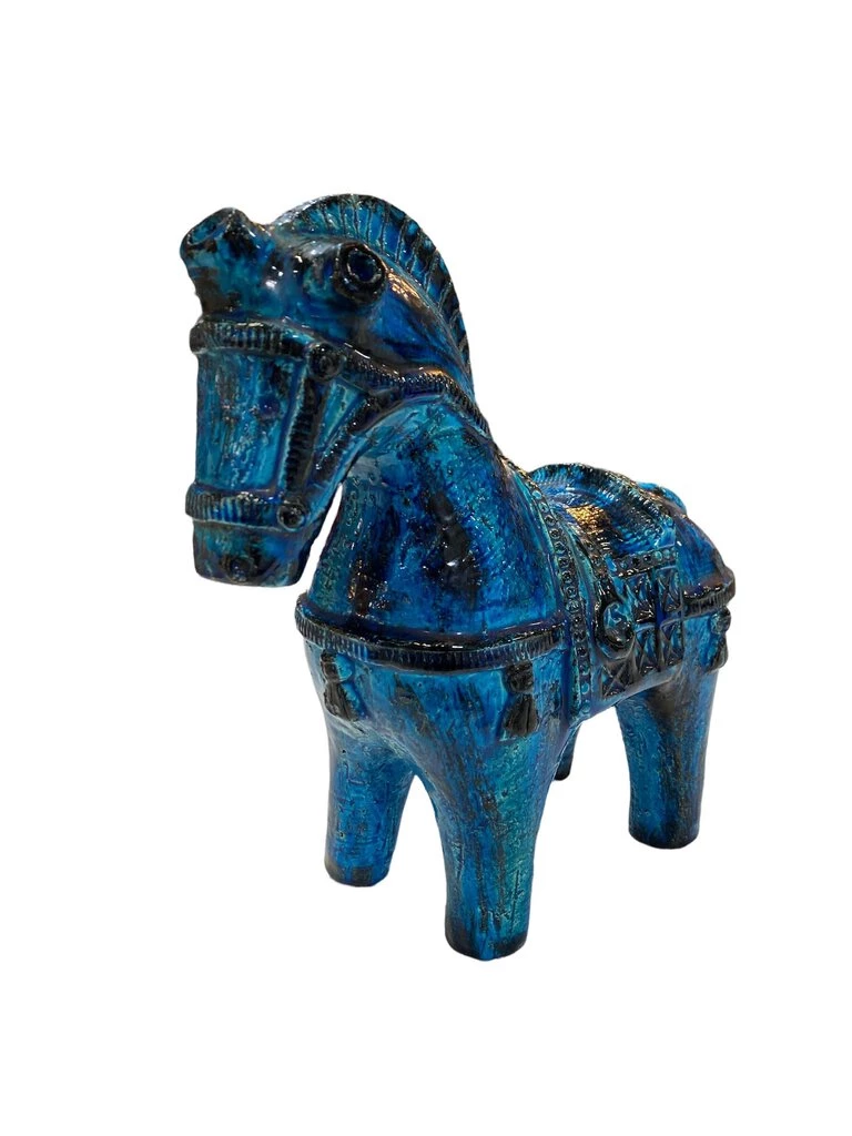 Bitossi Italy Bitossi Aldo Londi Italian Ceramic Horse Looking Playing Loving 1 Bitossi Italy Bitossi Aldo Londi Italian Ceramic Horse Looking Playing Loving