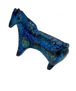 Bitossi Italy Looking Playing Loving Bitossi Aldo Londi Italian Mid Century Ceramic Horse