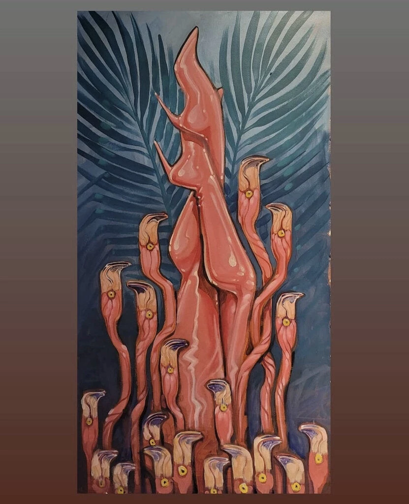 HausOfRex Flamboyance #5 Oil Painting By Micah Perry Looking Playing Loving 1 HausOfRex Flamboyance #5 Oil Painting By Micah Perry Looking Playing Loving
