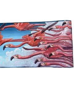 HausOfRex Flamboyance #2 Oil Painting By Micah Perry Looking Playing Loving