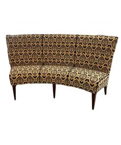 HausOfRex Curve Banquette Living