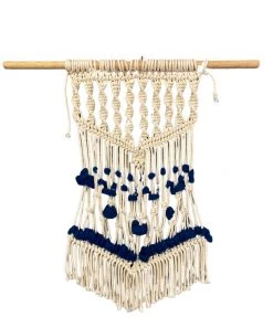 HausOfRex Macrame Wall Hanging Handmade By Tea Looking Playing Loving