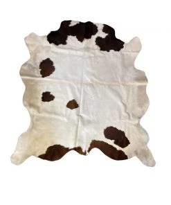 HausOfRex Cowhide Rug Beige/Brown