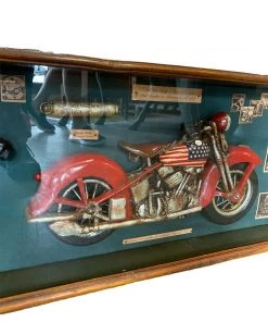 HausOfRex Looking Playing Loving Vintage Motorcycle Shadow Box 6 HausOfRex Looking Playing Loving Vintage Motorcycle Shadow Box