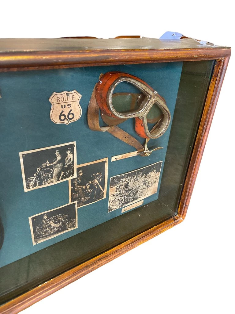 HausOfRex Looking Playing Loving Vintage Motorcycle Shadow Box 4 HausOfRex Looking Playing Loving Vintage Motorcycle Shadow Box