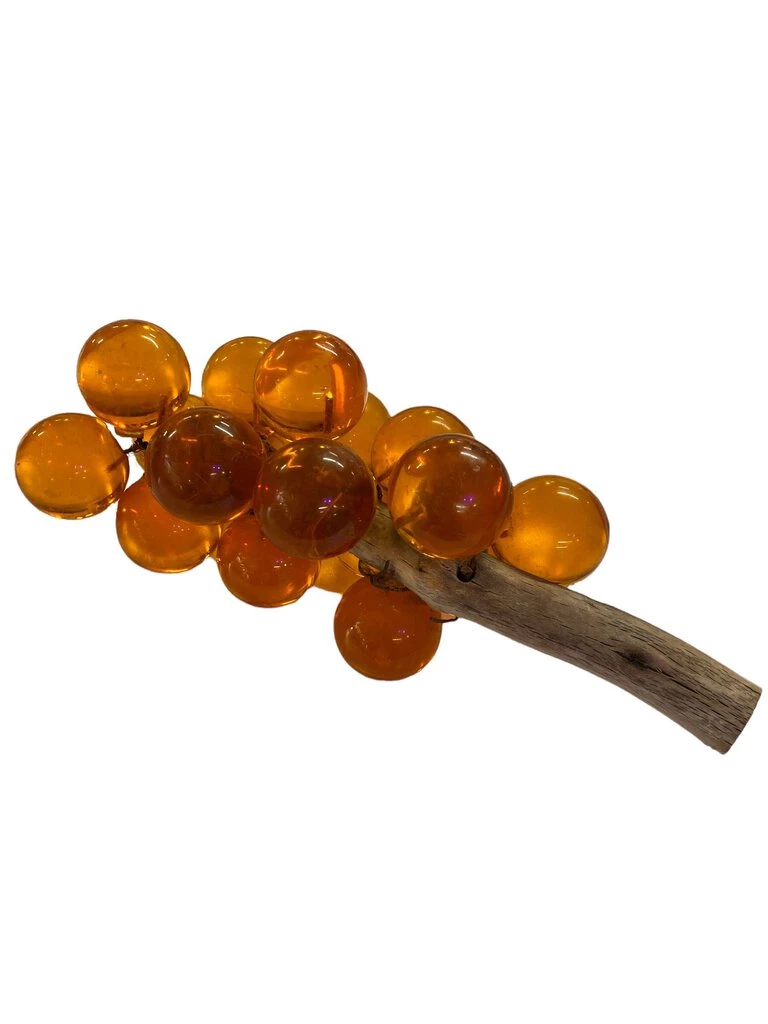 HausOfRex Mid Century Modern Lucite Orange Grapes Living 1 HausOfRex Mid Century Modern Lucite Orange Grapes Living
