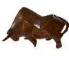 HausOfRex Italian Ceramic Bull - Brown Living