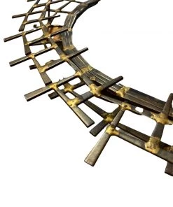 HausOfRex Looking Playing Loving Mid Century Brutalist Mirror