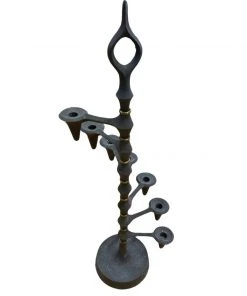 Dansk Quistgard Iron Candle Holder Looking Playing Loving