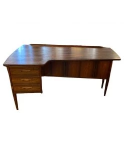 HausOfRex Mid Century Rosewood Desk
