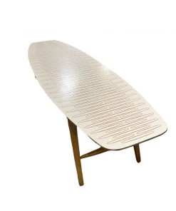 HausOfRex Mid Century Surfboard Coffee Table By John Van Koert For Drexel Parkwood Living 6 HausOfRex Mid Century Surfboard Coffee Table By John Van Koert For Drexel Parkwood Living