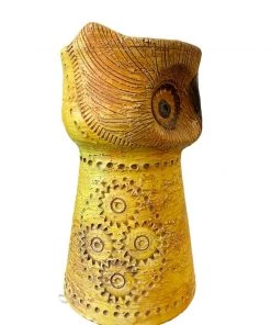 Looking Playing Loving Bitossi Netter Italian Ceramic Owl