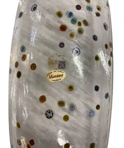 Murano Global Views Millefiori Italian Display Bowl