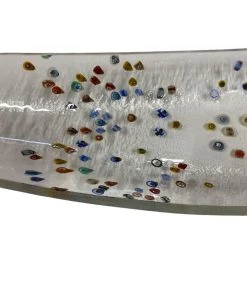 Murano Global Views Millefiori Italian Display Bowl