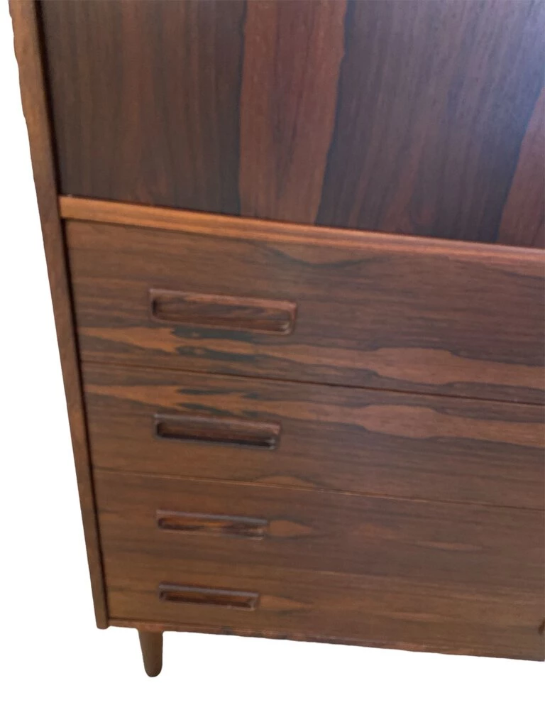 HausOfRex Danish Modern Mid Century Rosewood Desk Or Bar Drop Front Living 4 HausOfRex Danish Modern Mid Century Rosewood Desk Or Bar Drop Front Living