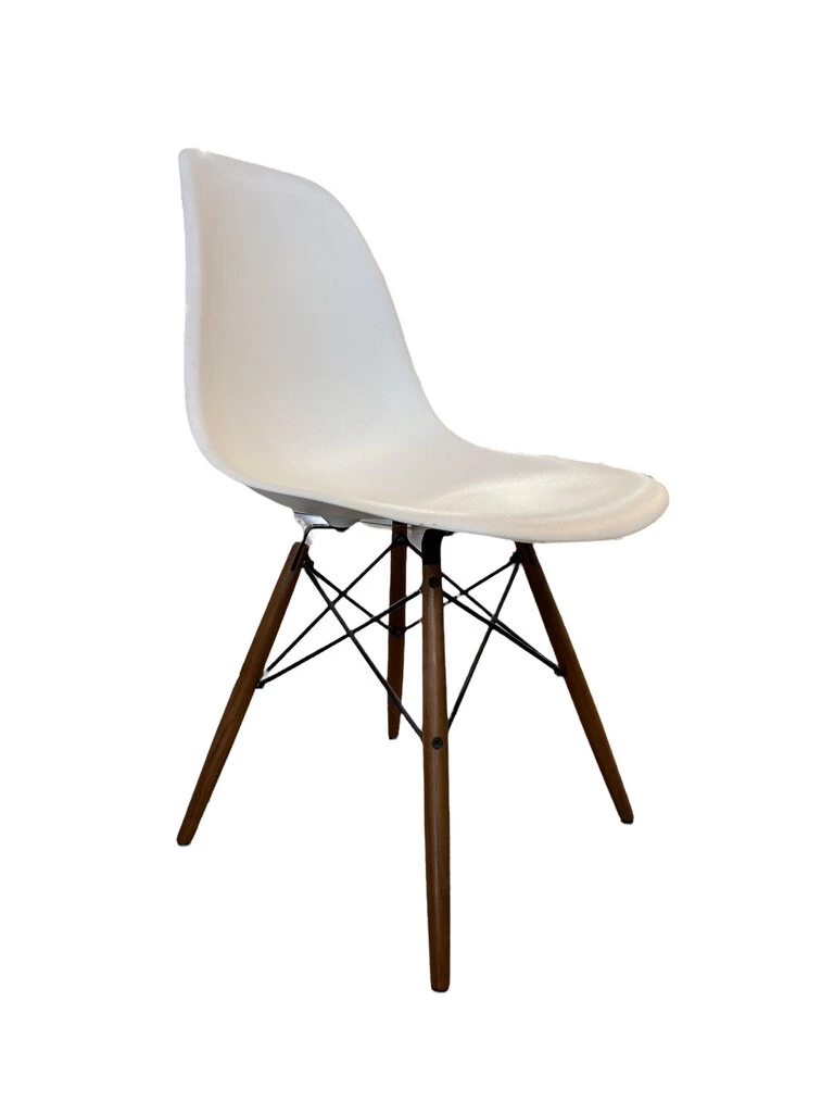 Herman Miller Eames Molded Plastic Side Chair Dining 1 Herman Miller Eames Molded Plastic Side Chair Dining
