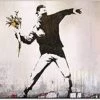 HausOfRex BANKSY "Love Is In The Air Looking Playing Loving