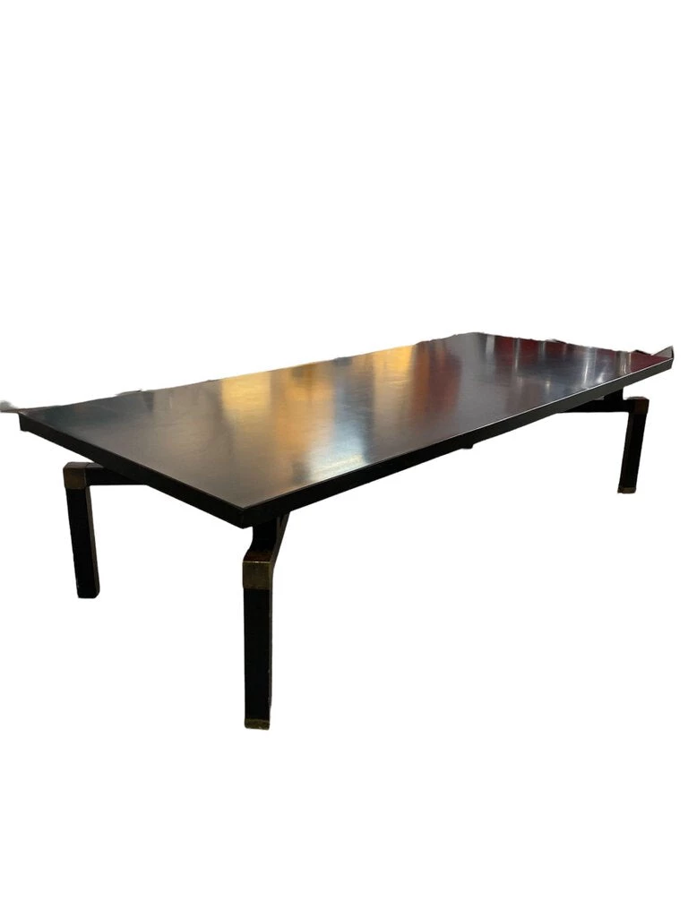 HausOfRex Living Mid Century Chinese Black Lacquer Coffee Table 1 HausOfRex Living Mid Century Chinese Black Lacquer Coffee Table