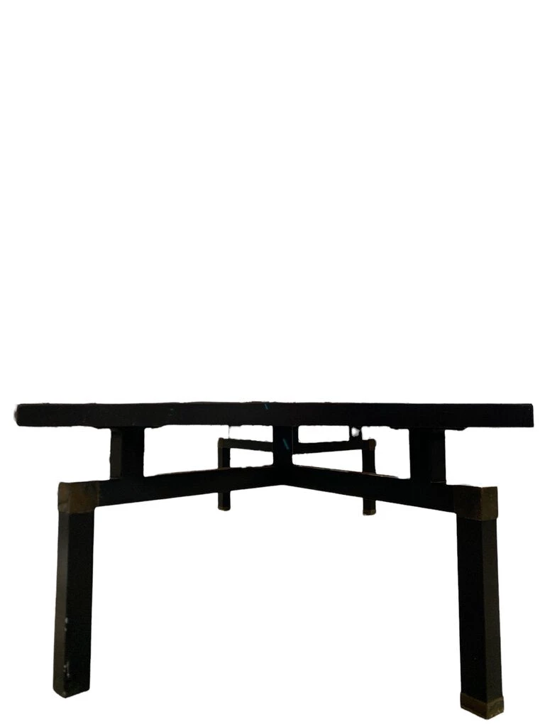 HausOfRex Living Mid Century Chinese Black Lacquer Coffee Table 2 HausOfRex Living Mid Century Chinese Black Lacquer Coffee Table