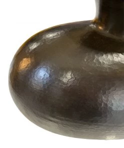 HausOfRex McGuire Hammered Brass Oval Table Lamp