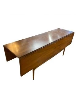 HausOfRex Mid Century Double Drop Leaf Dining Table
