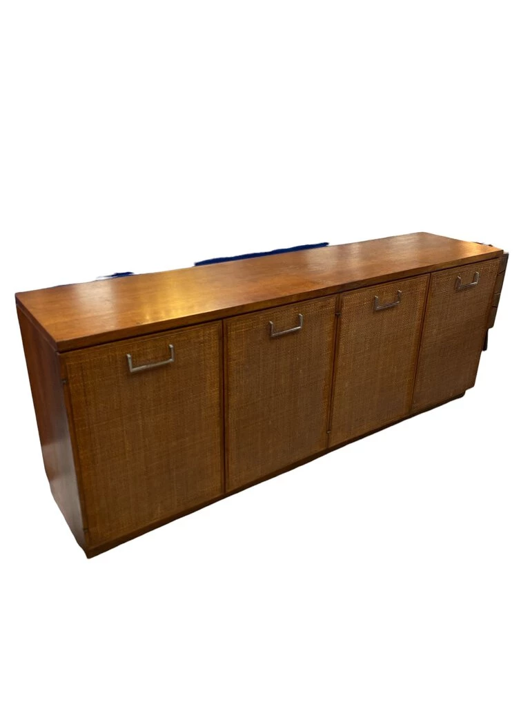 HausOfRex Vintage Cane Front Credenza 1 HausOfRex Vintage Cane Front Credenza