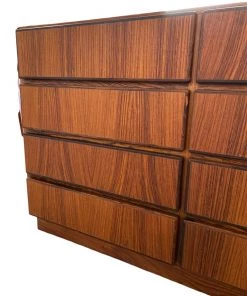 HausOfRex Mid Century Danish Rosewood 12 Drawer Dresser
