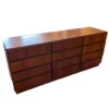 HausOfRex Mid Century Danish Rosewood 12 Drawer Dresser