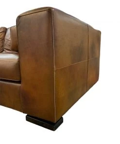 HausOfRex Classic Saddleback Leather Sofa