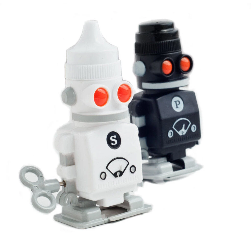 HausOfRex Looking Playing Loving Salt & Pepper 'Bots 1 HausOfRex Looking Playing Loving Salt & Pepper 'Bots