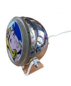 HausOfRex Sonneman Mid Century Lucite Eye Ball Lamp Living