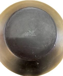 HausOfRex Mid Century Krenit Orange Enamel Black Bowl Living 7 HausOfRex Mid Century Krenit Orange Enamel Black Bowl Living