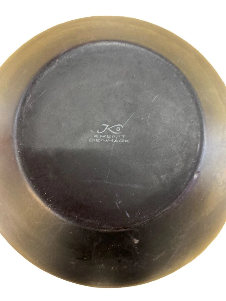 HausOfRex Mid Century Krenit Orange Enamel Black Bowl Living 4 HausOfRex Mid Century Krenit Orange Enamel Black Bowl Living