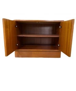 HausOfRex Sleeping Danish Mid Century Modern Teak End Table/Nightstand