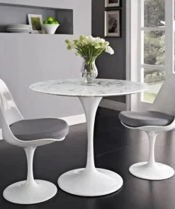 HausOfRex TULIP DINING TABLE 36" ROUND 7 HausOfRex TULIP DINING TABLE 36