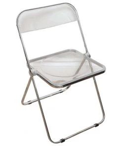 HausOfRex Vintage Lucite Folding Chair By Giancarlo Piretti For Castelli 1970s