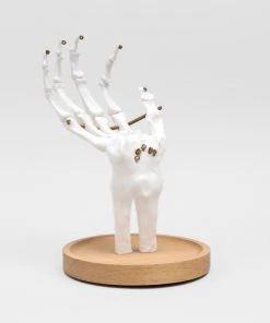 HausOfRex Looking Playing Loving Skeleton Jewellery Tidy