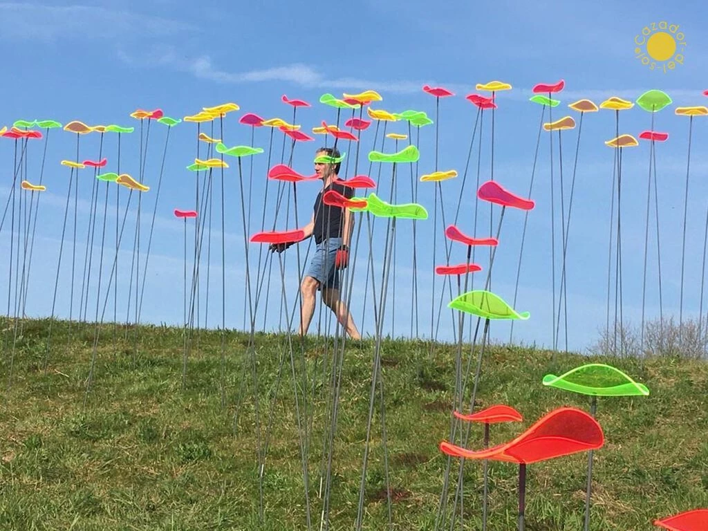 HausOfRex Suncatcher Flower In Colorful Acrylic By The Artist René Hildebrand 2 HausOfRex Suncatcher Flower In Colorful Acrylic By The Artist René Hildebrand