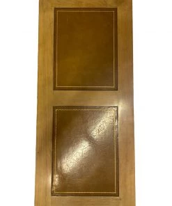 HausOfRex Living Mid Century Coffee Table W/Leather Inlaid